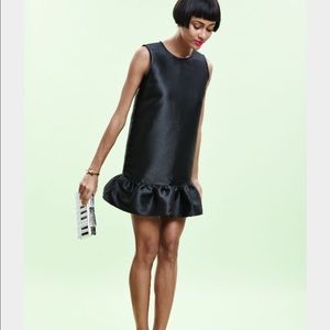 Kate Spade Sleeveless Flounce Hem Drop Waist Dress